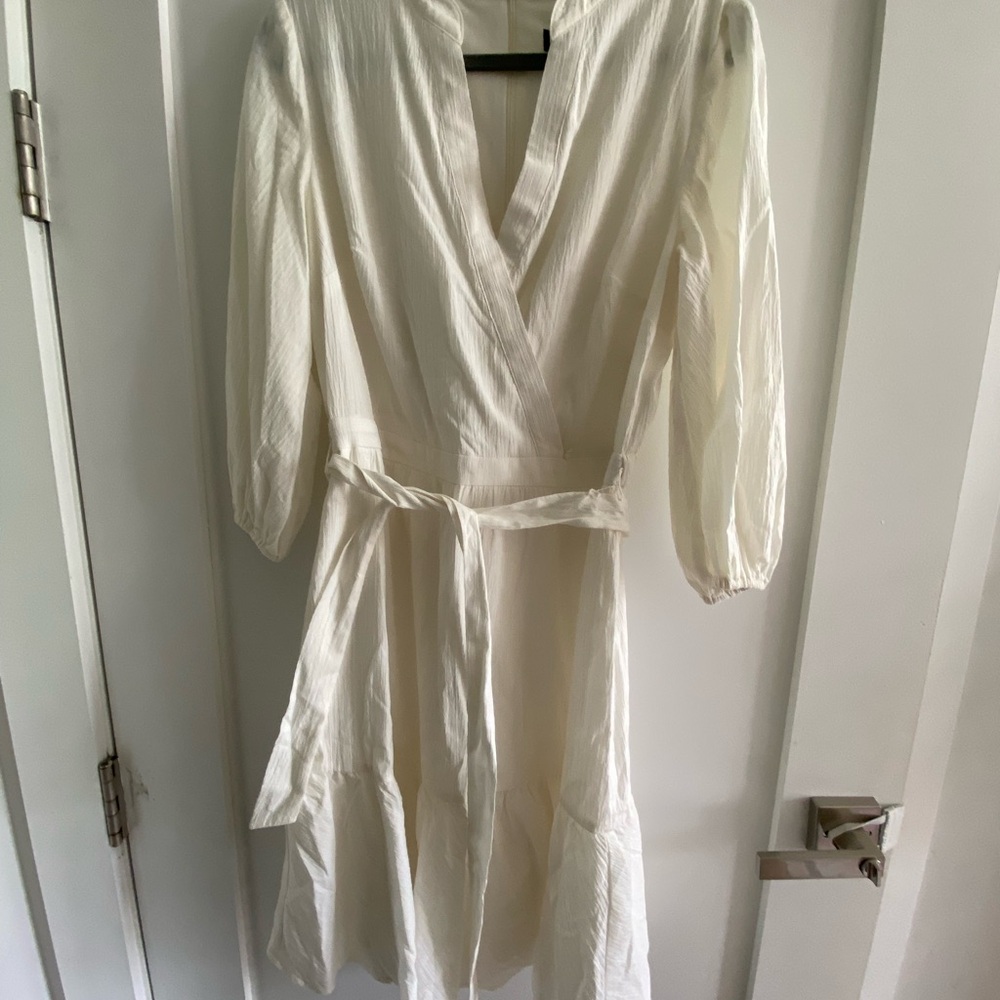 DKNY Cream Off White Dress